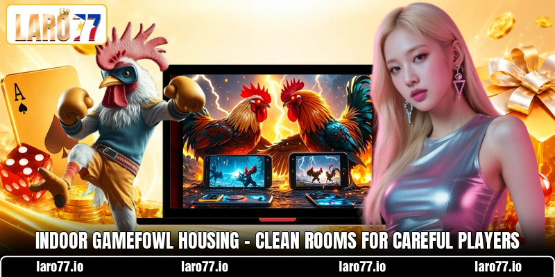 Indoor Gamefowl Housing - Clean Rooms For Careful Players Indoor Gamefowl Housing - Clean Rooms For Careful Players