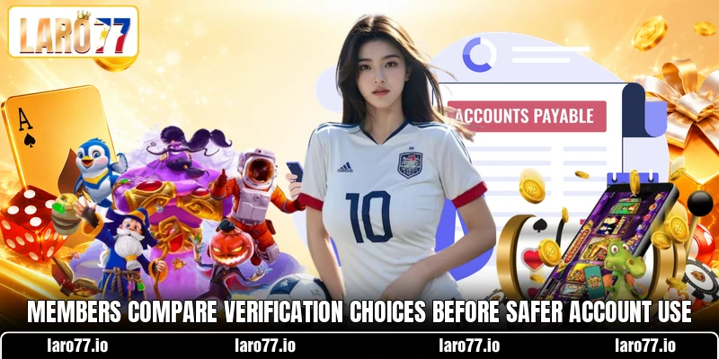 Members compare verification choices before safer account use Members compare verification choices before safer account use