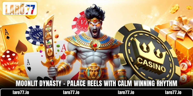 Moonlit Dynasty - Palace Reels With Calm Winning Rhythm Moonlit Dynasty - Palace Reels With Calm Winning Rhythm