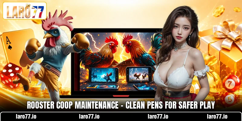 Rooster Coop Maintenance - Clean Pens For Safer Play Rooster Coop Maintenance - Clean Pens For Safer Play